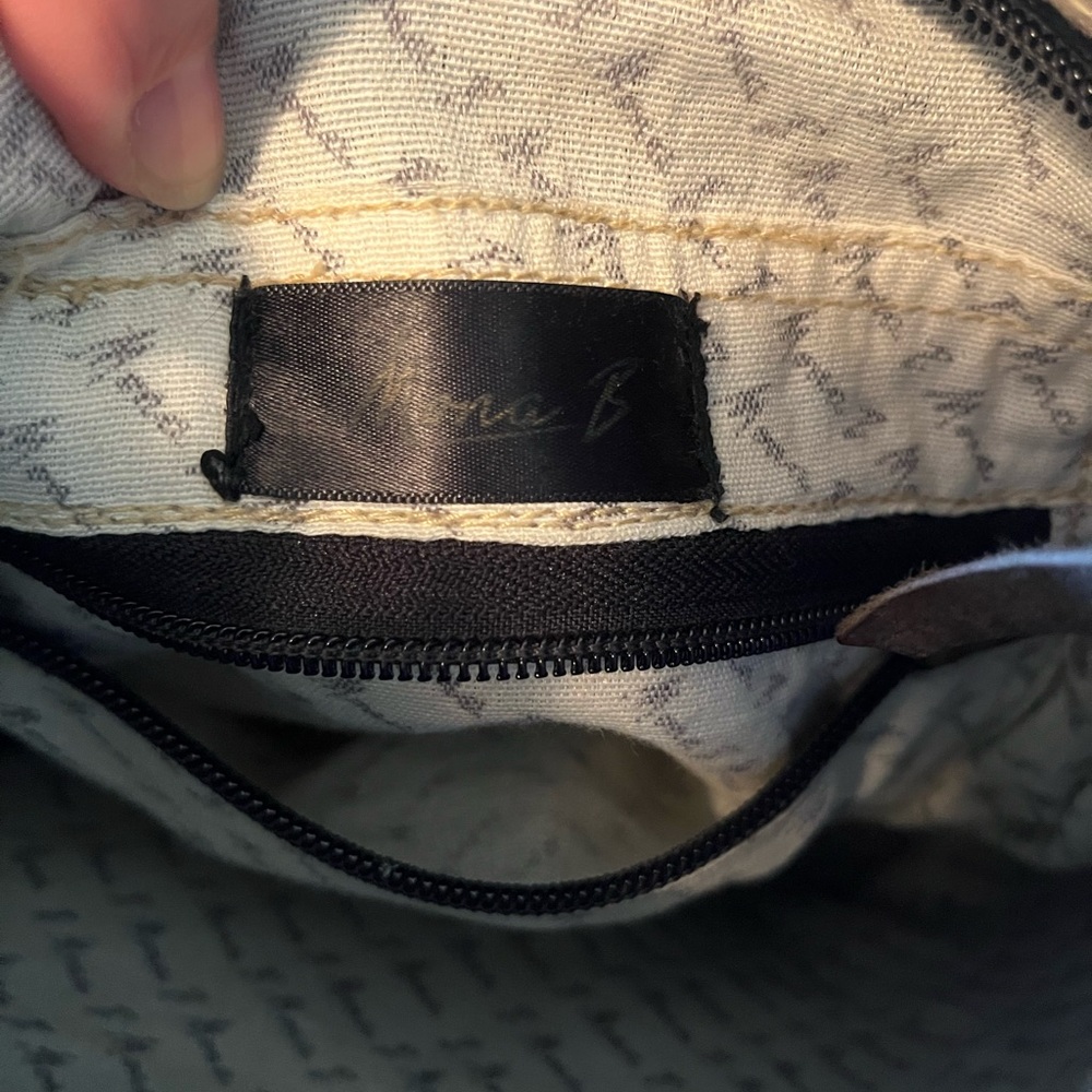 Stylish Brown and Gray Crossbody Bag - Picture 8 of 11